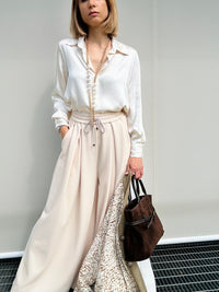 Camicia in viscosa con colletto