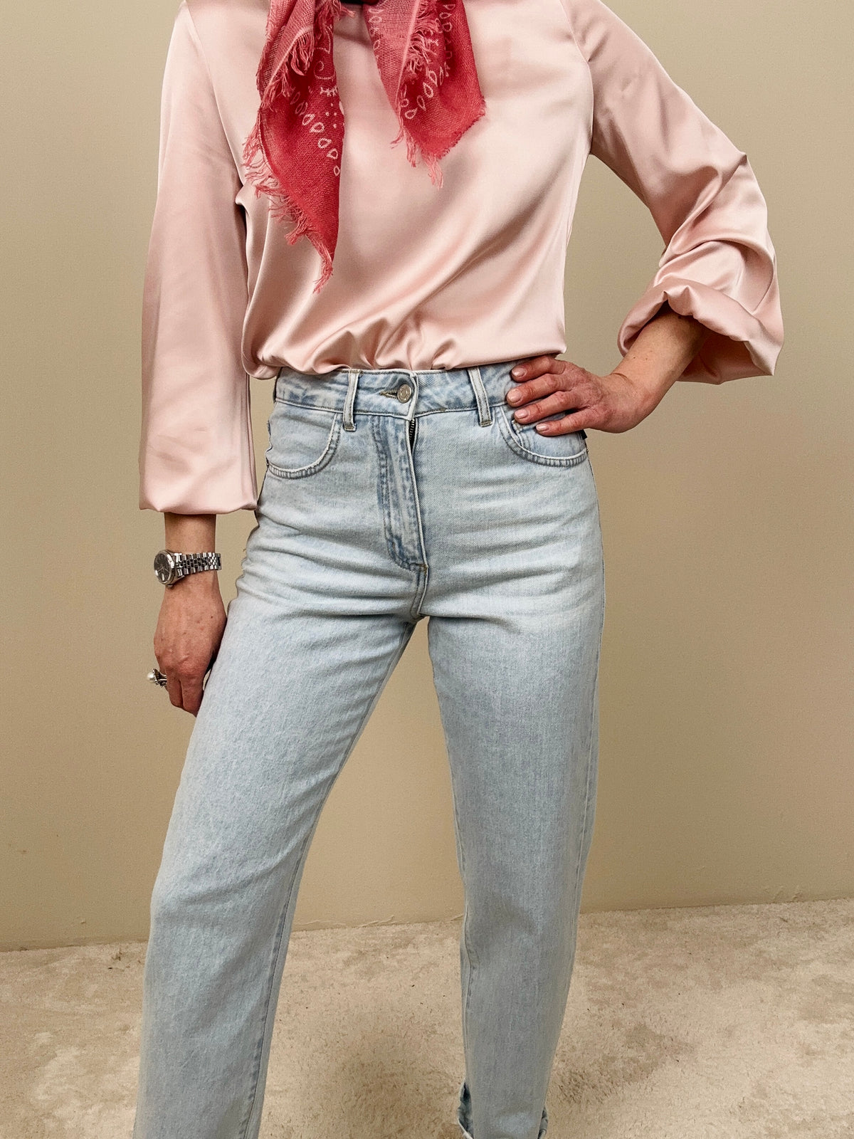 Jeans Louis lavaggio chiaro
