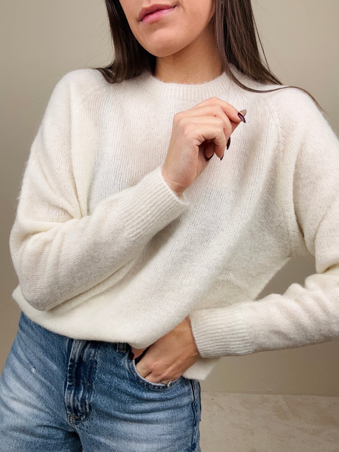 Maglioncino morbido girocollo (più colori)