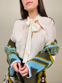 Blusa misto lana
