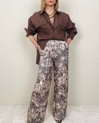 Pantalone fantasia cachemire