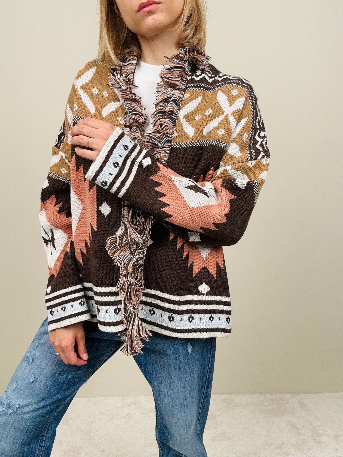 Cardigan corto