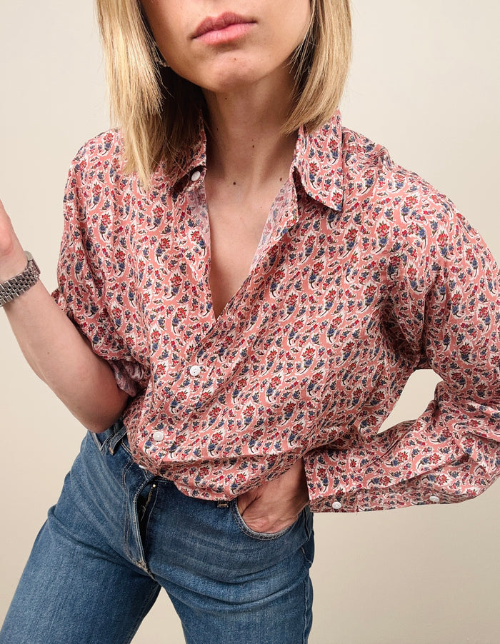 Camicia con fiorellini