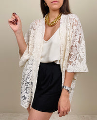 Kimono in pizzo