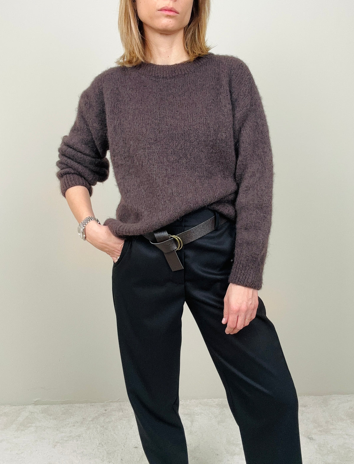 Maglione baby alpaca (più colori)