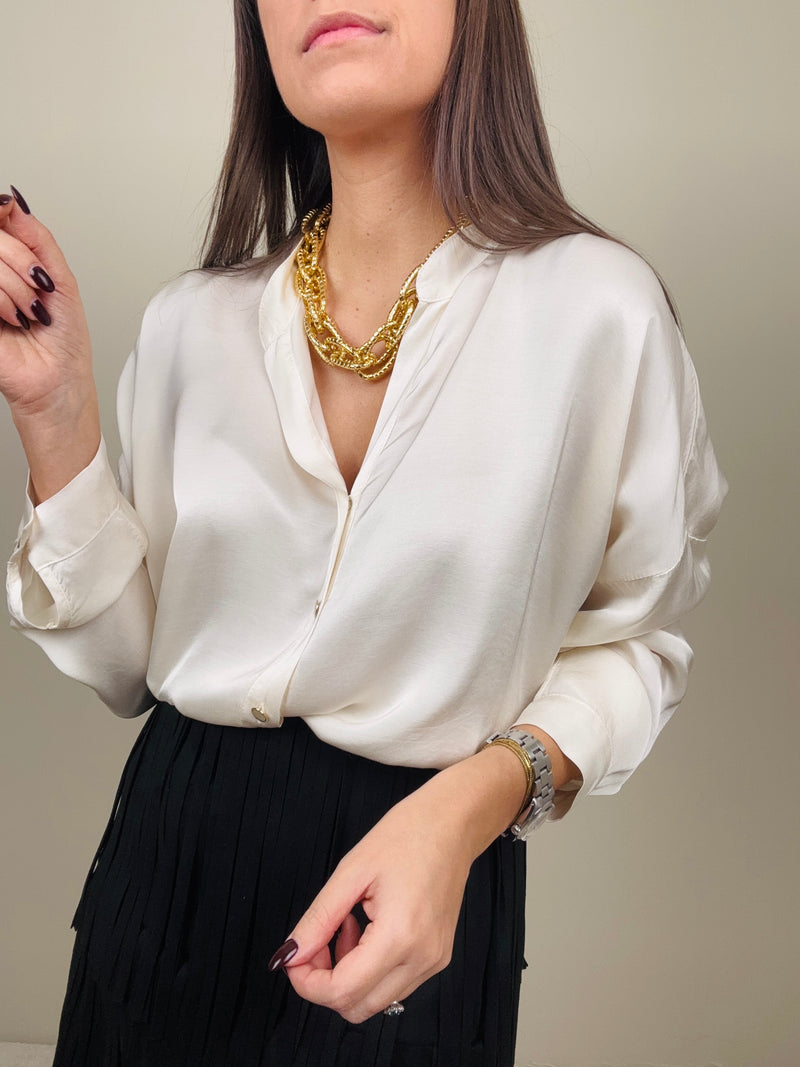 Blusa bottoncini (più colori)