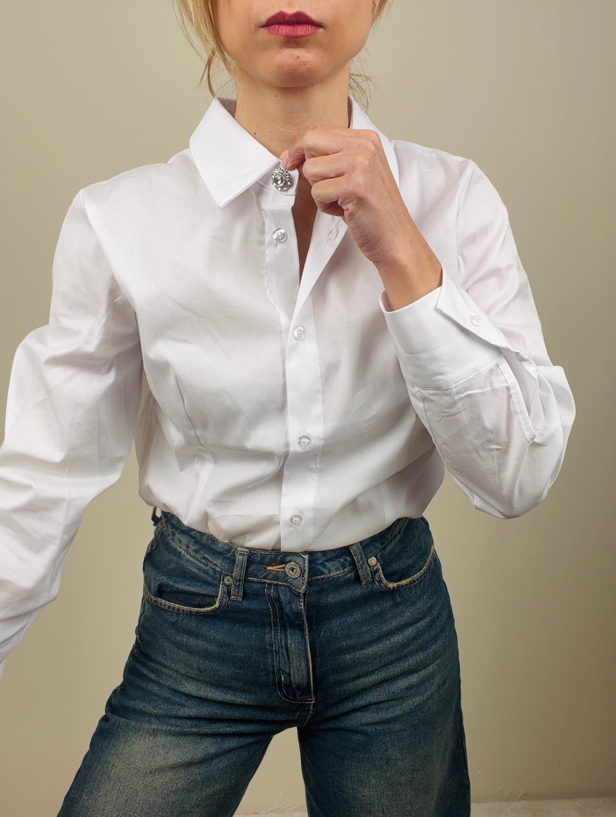 Camicia bianca basica