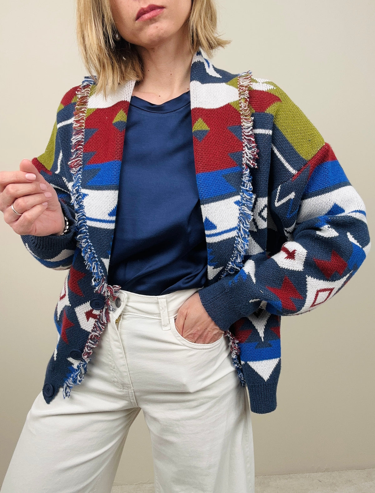 Cardigan multicolor