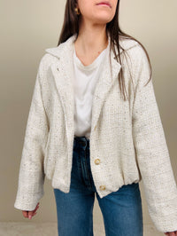 Bomber in tessuto chanel