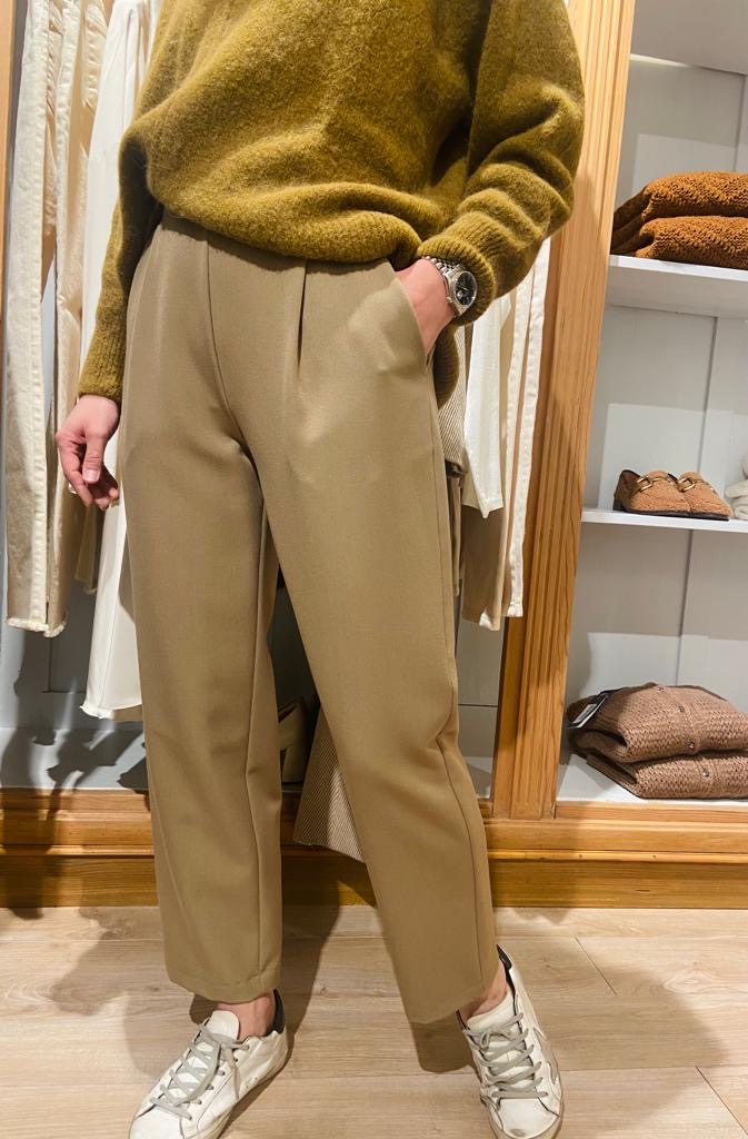 Pantalone jogging mustard - GIULIA F.