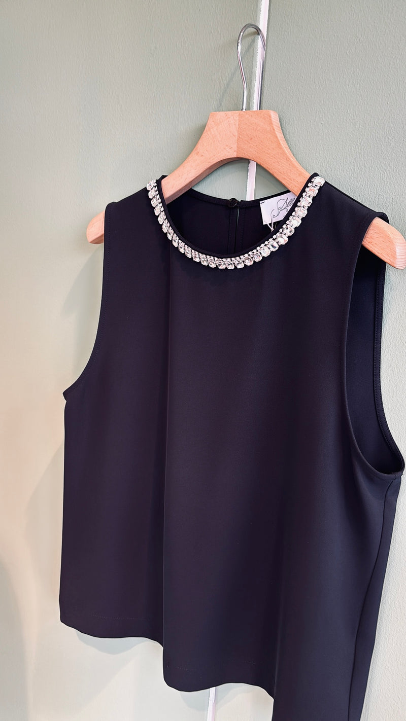Top con swarovski (più colori)