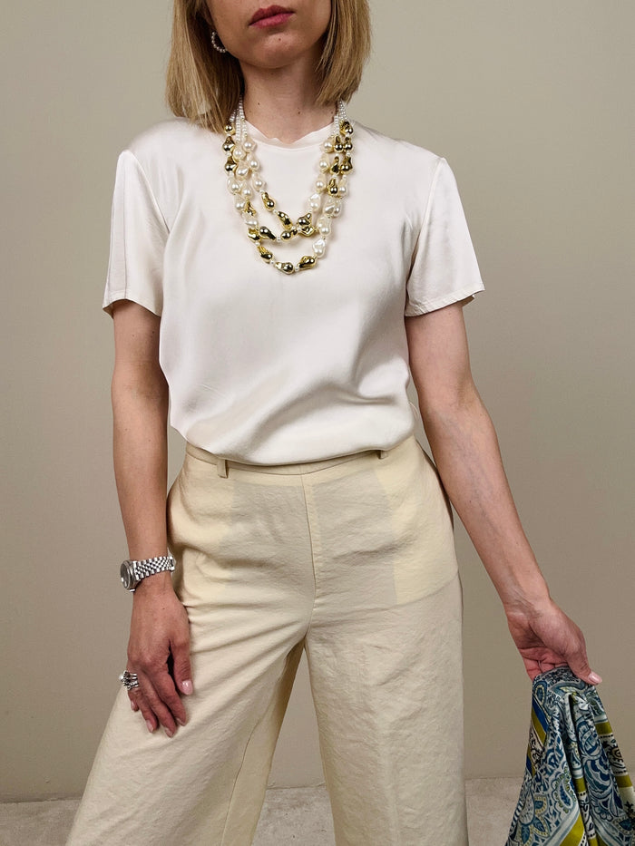 Blusa manica corta