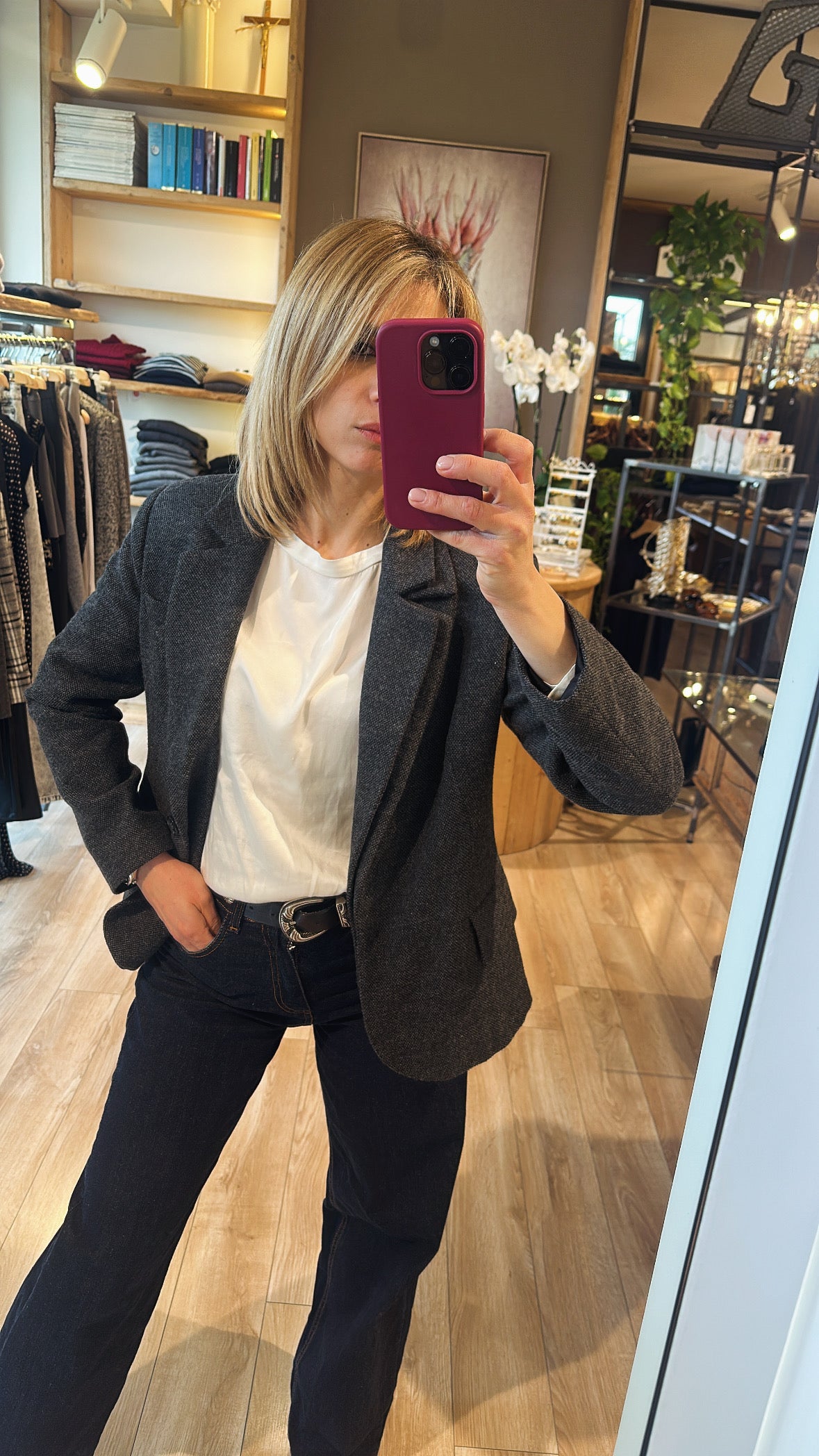 Giacca con doppio rever (più colori)