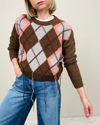 Maglione con rombi
