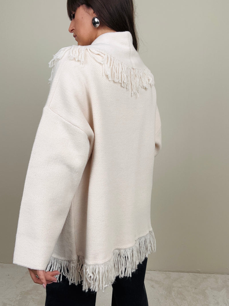 Cardigan con inserto (più colori)