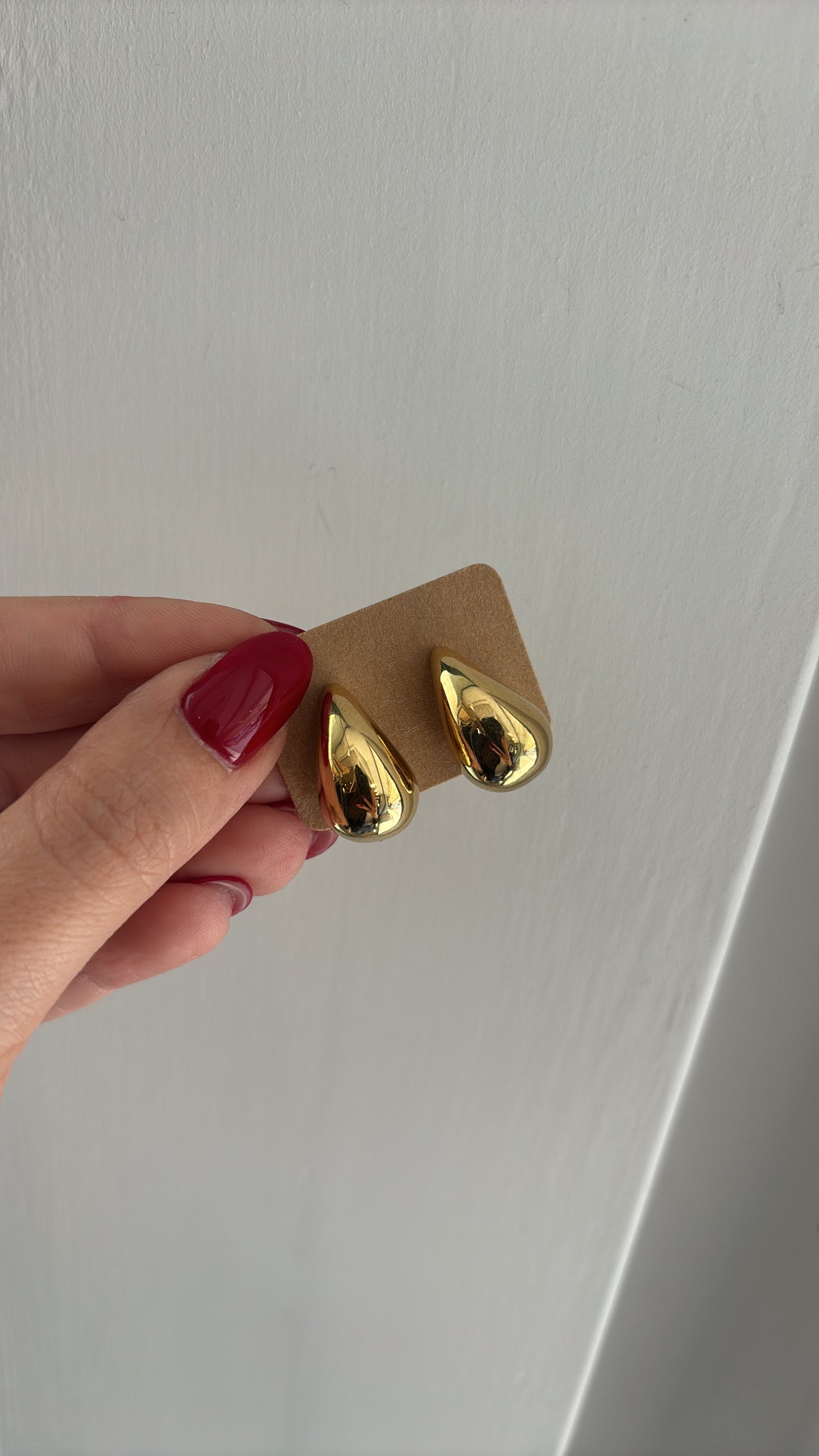 Orecchini simil bottega mini
