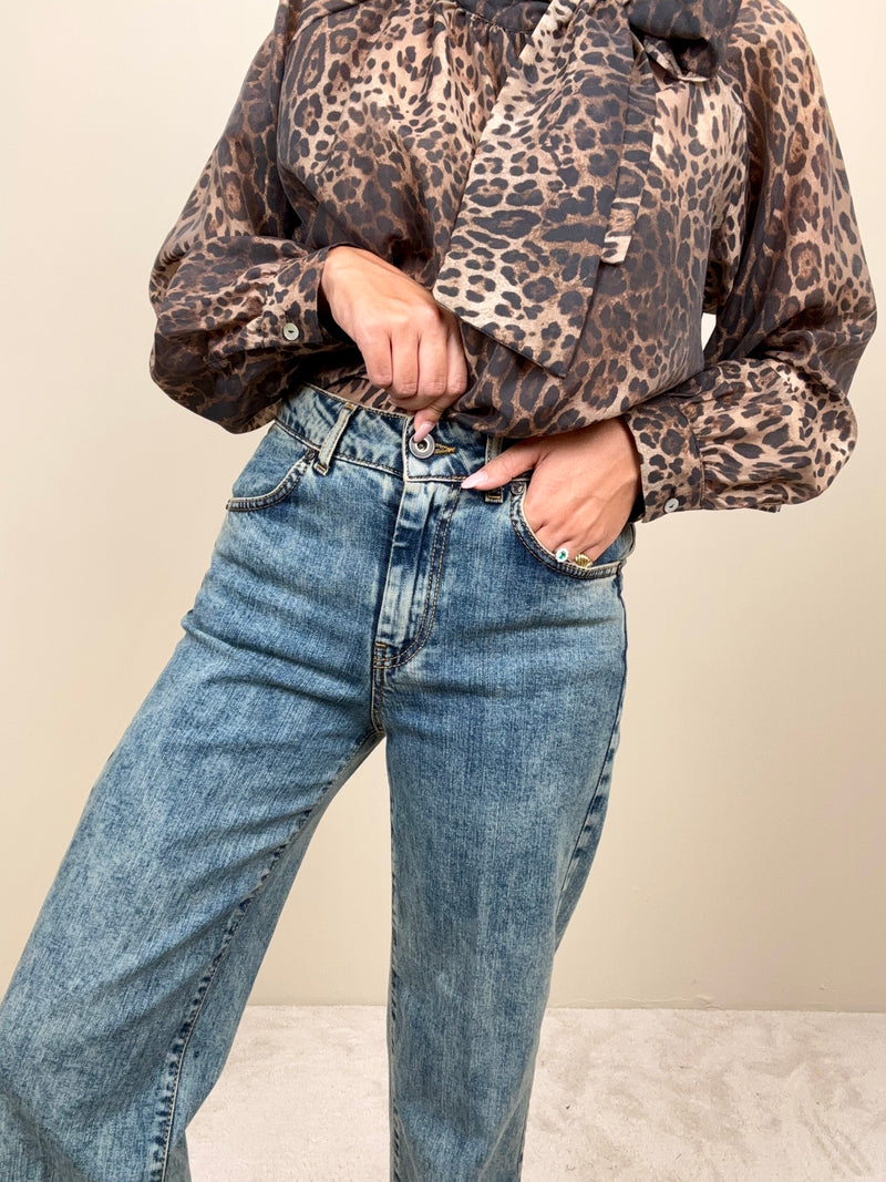 Jeans gamba dritta