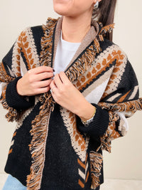 Cardigan rombi (più colori)