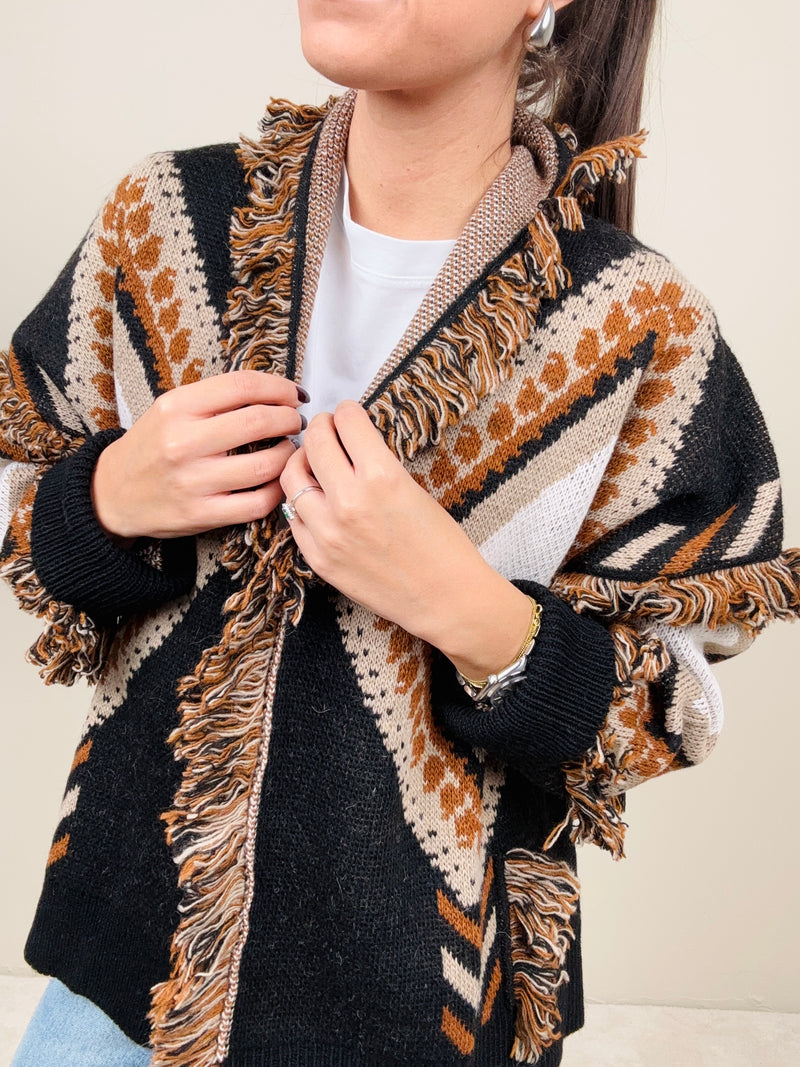 Cardigan rombi (più colori)