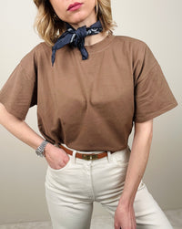 T-shirt in cotone scatoletta