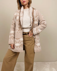 Cardigan con frange