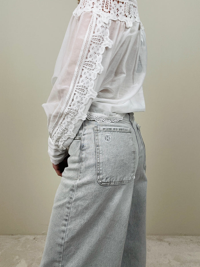 Jeans Bella grigio chiaro