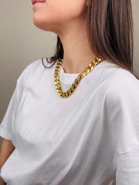 Collana catena piatta