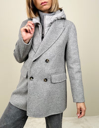 Cappotto col gilet staccabile (più colori