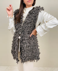 Gilet bouclé