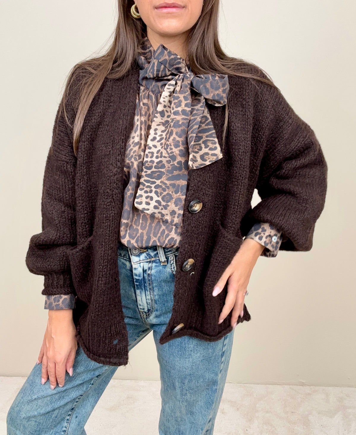 Camicia leopardata