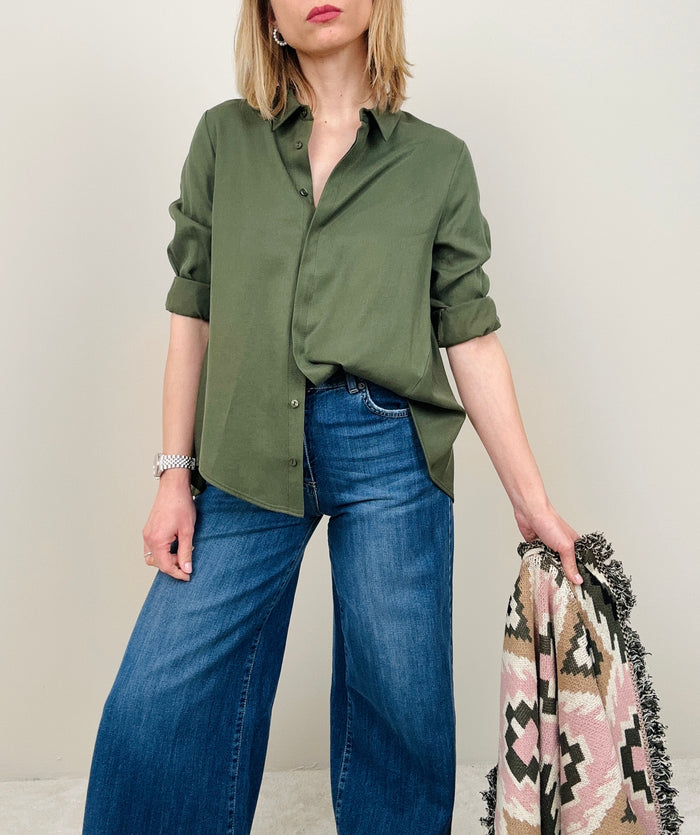 Camicia Milano verde