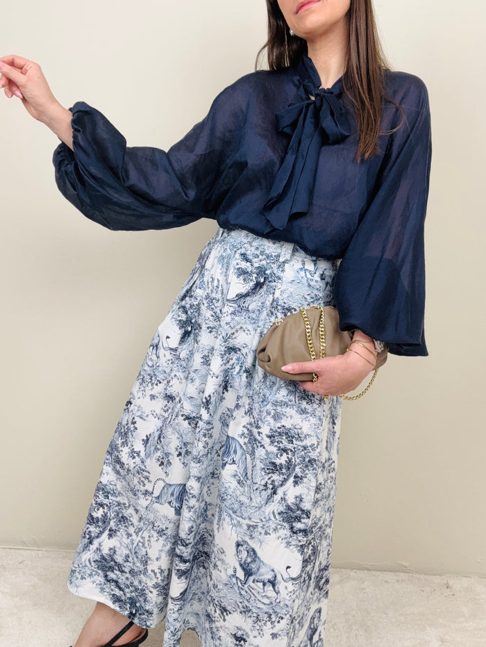 Gonna toilette de jouy