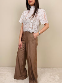 Pantalone palazzo mandorla