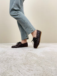 Scarpa da barca brown