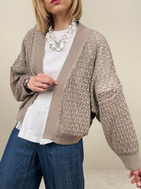 Cardigan traforato (più colori)
