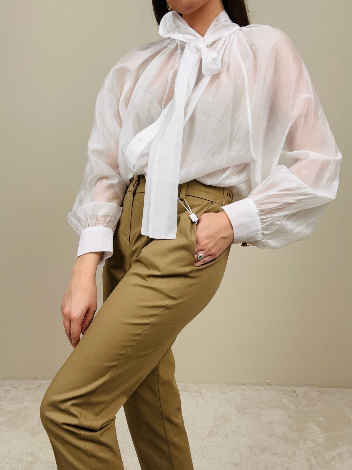 Pantalone sabbia regular