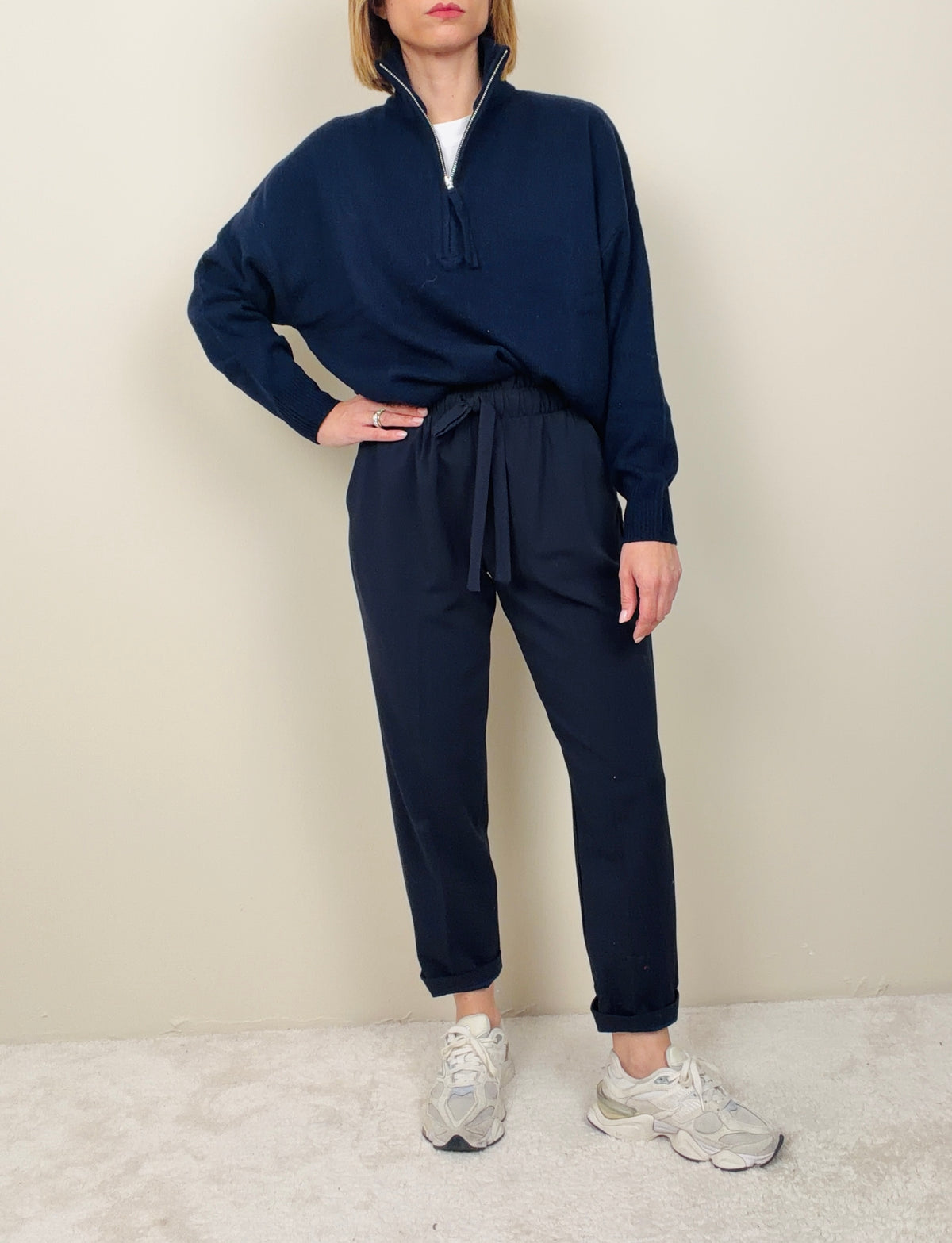 Pantalone jogging blu