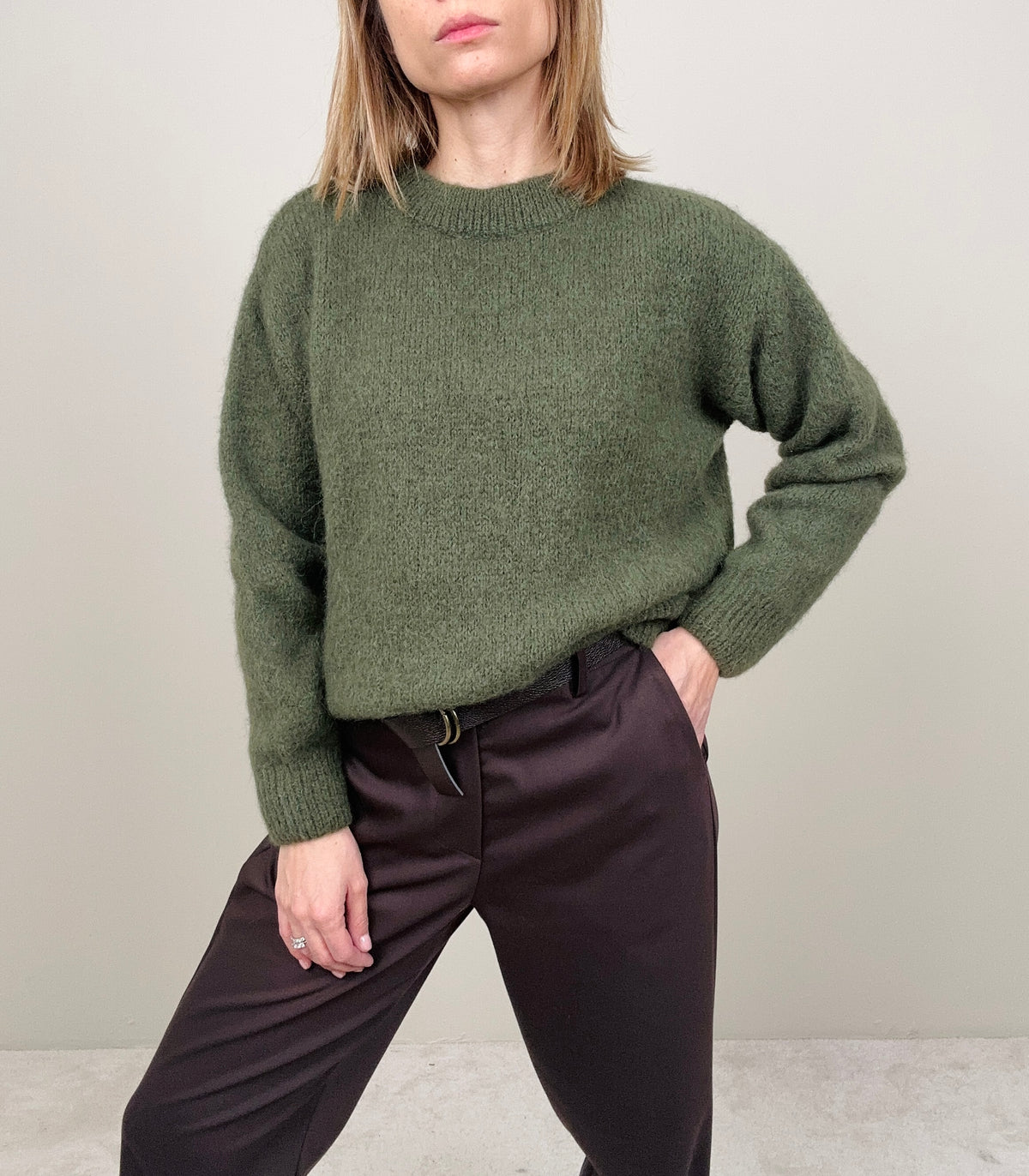 Maglione baby alpaca (più colori)