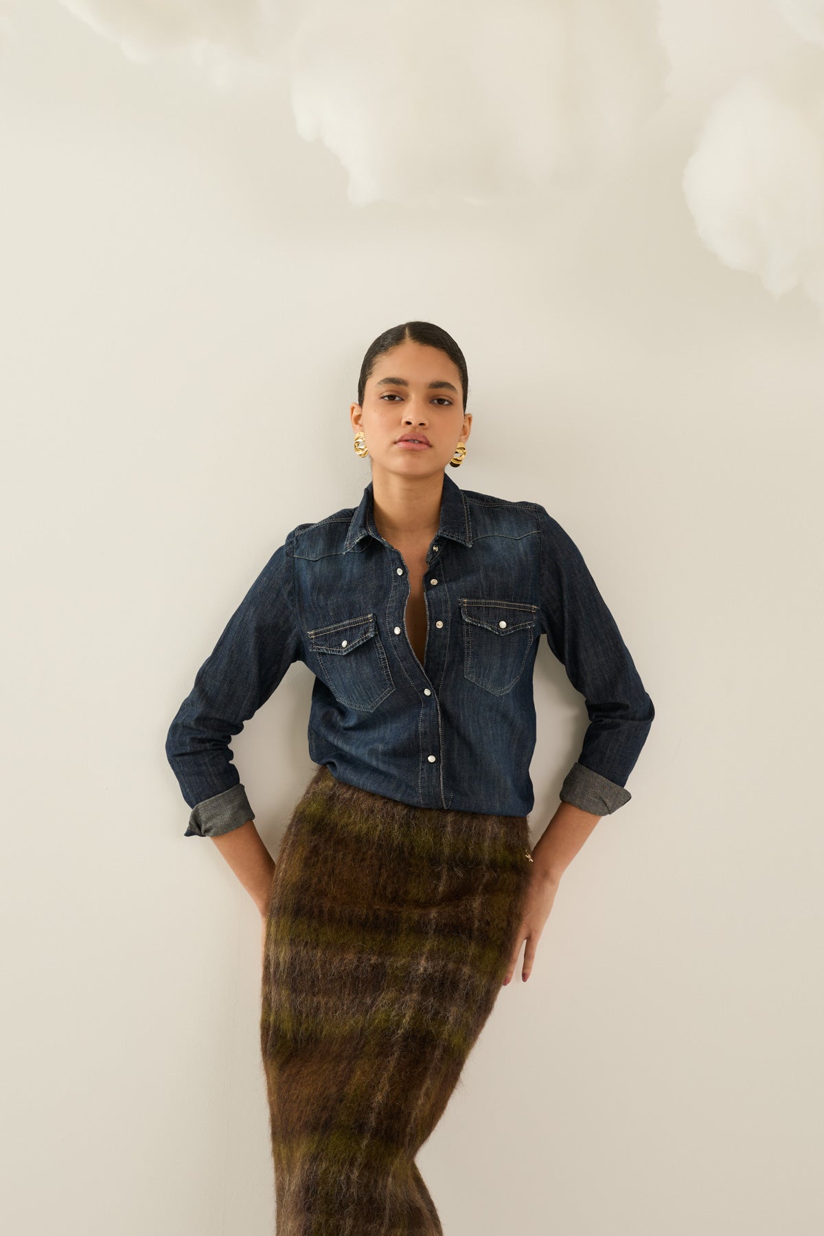 Camicia in demin
