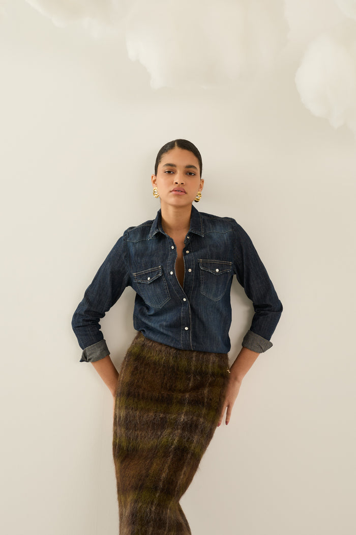 Camicia in demin