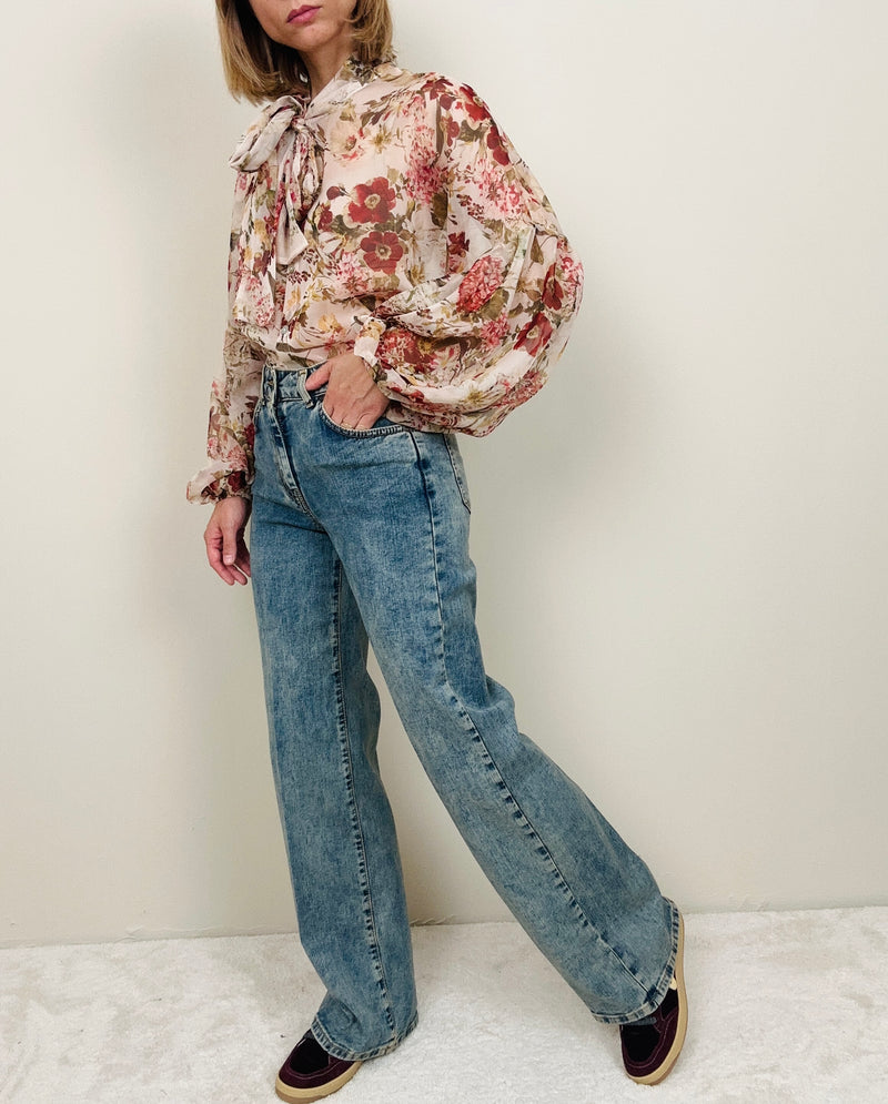 Jeans gamba dritta