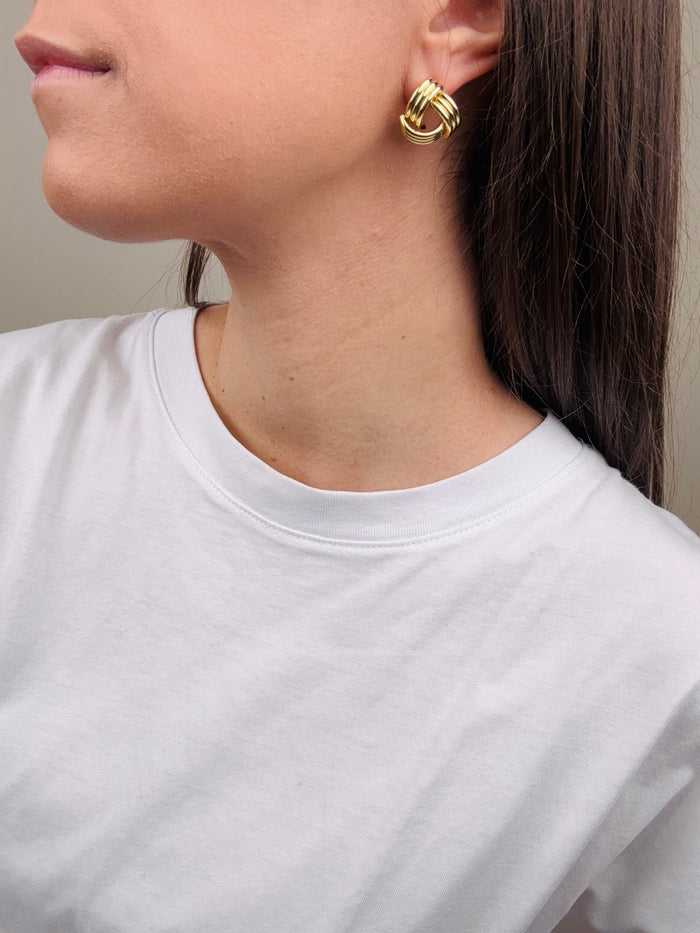 Orecchini intreccio (più colori)