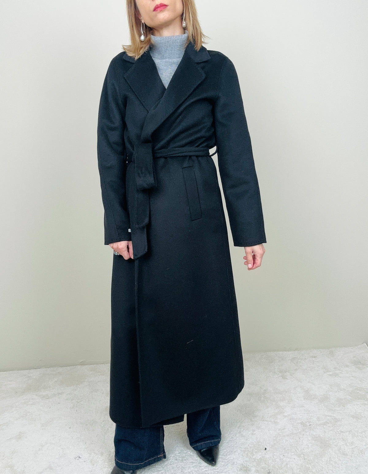 Cappotto vestaglia nero