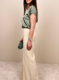Pantalone cream