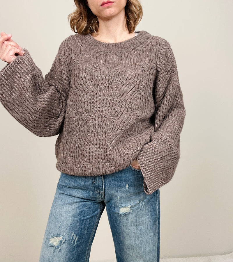 Maglione lavorato (più colori)