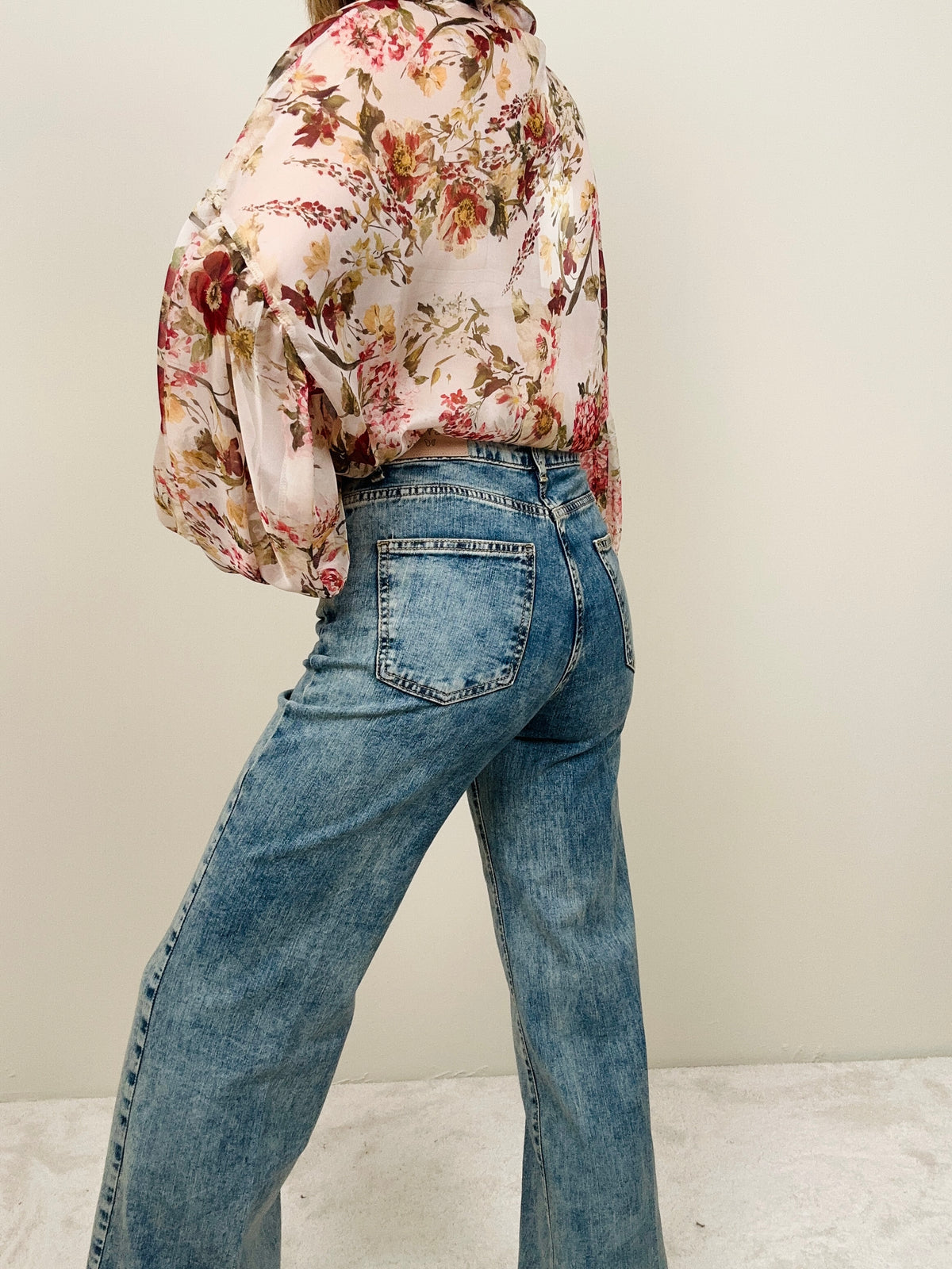 Jeans gamba dritta