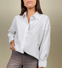 Camicia bianca in cotone
