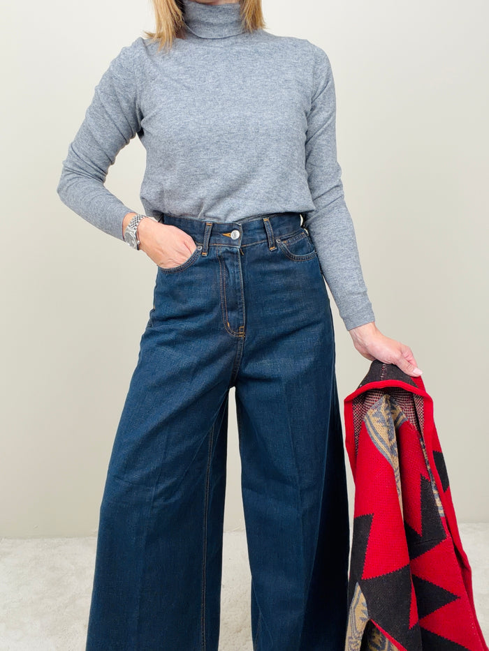 Jeans gonna-pantalone