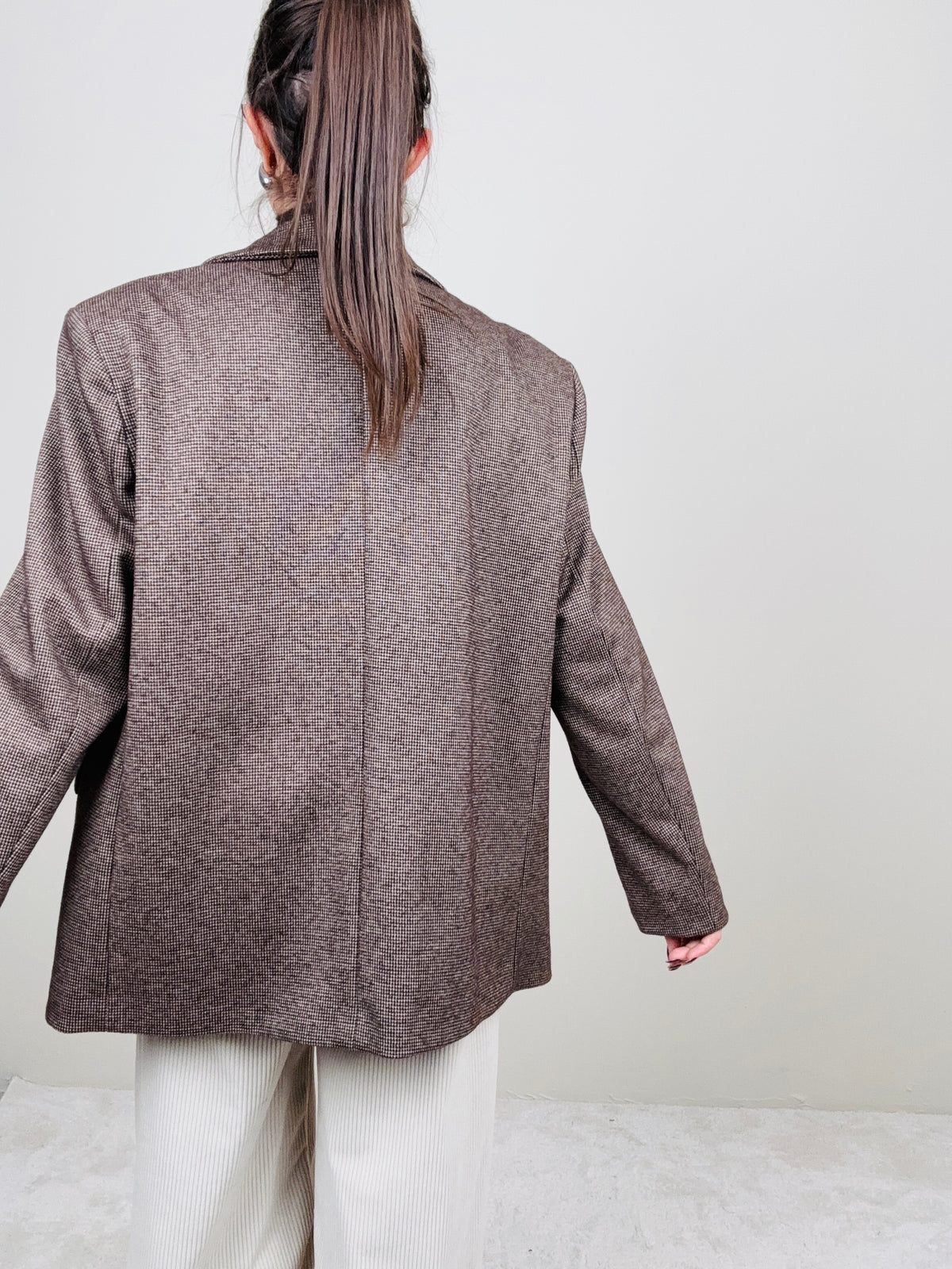 Blazer over con cintura