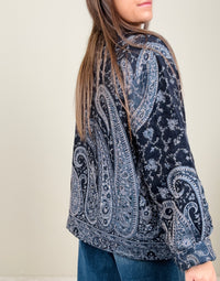 Cardigan Malika blu